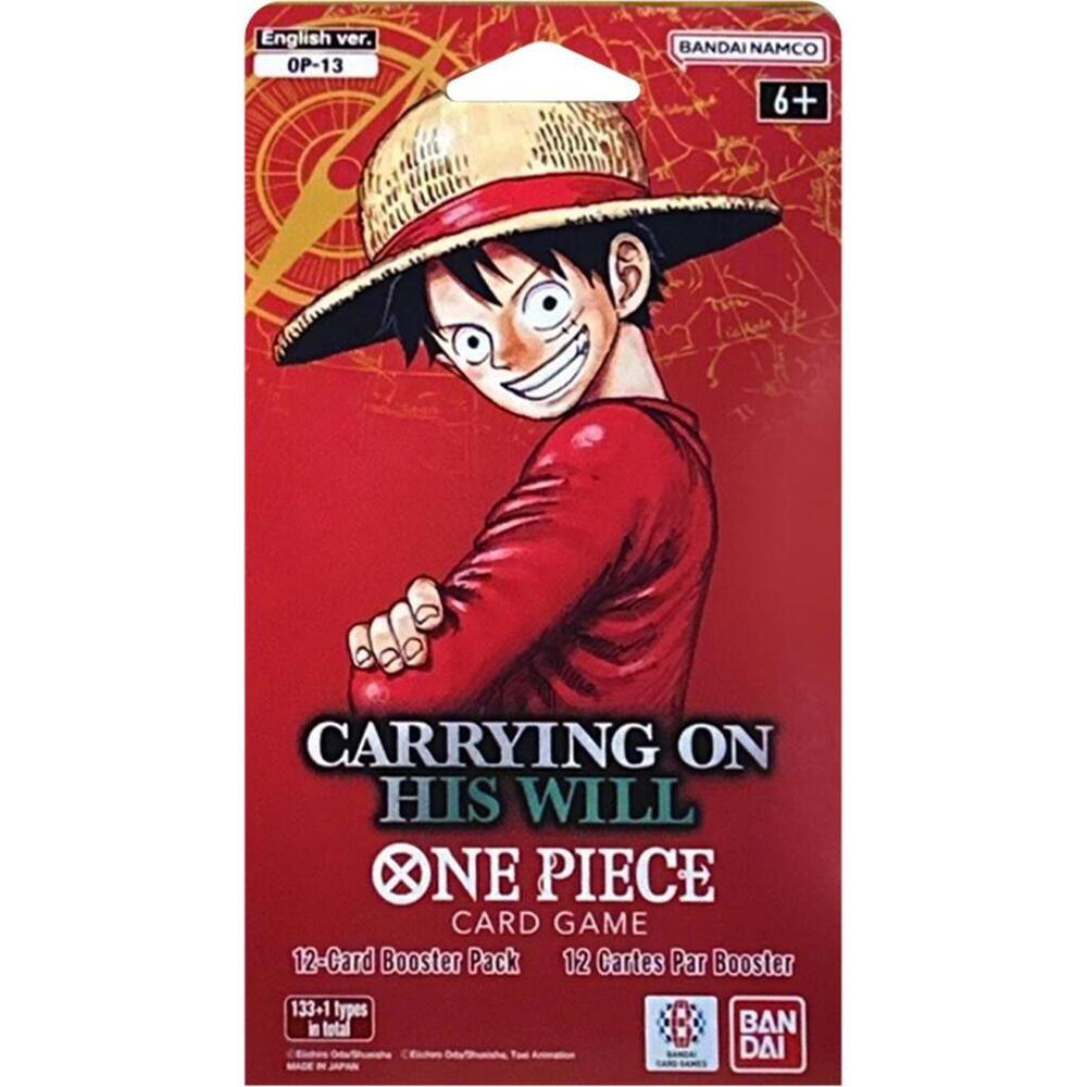OP 13 Carrying On His Will Sleeved Booster Pack