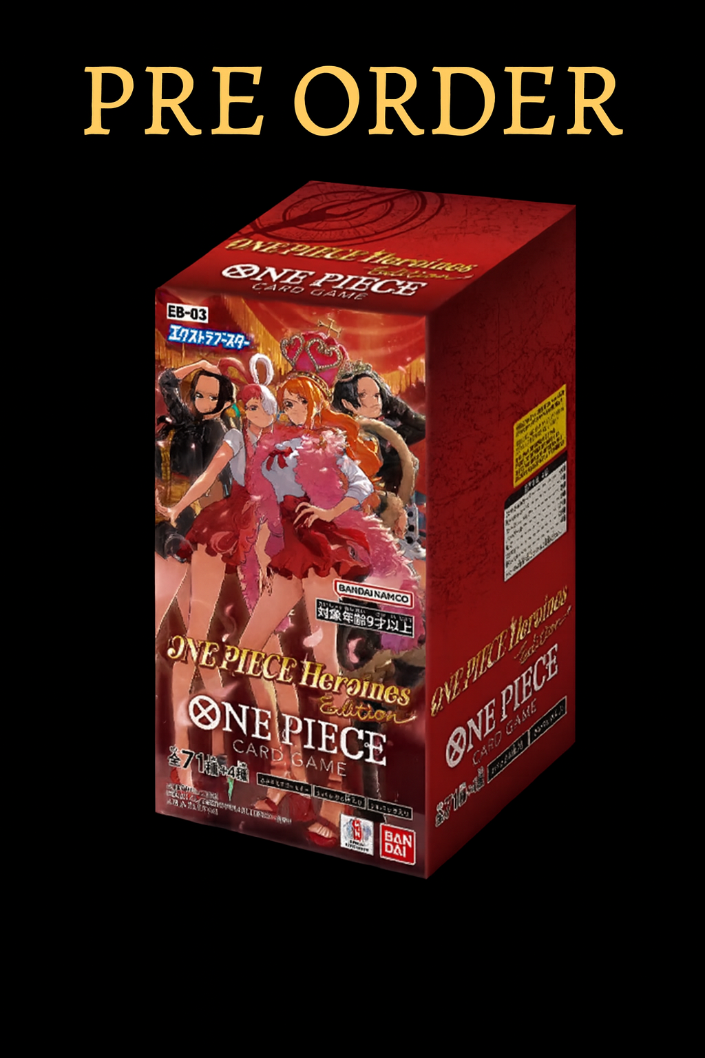 PRE-ORDER One Piece Trading Cards - Heroines Edition EB-03 (JP) -