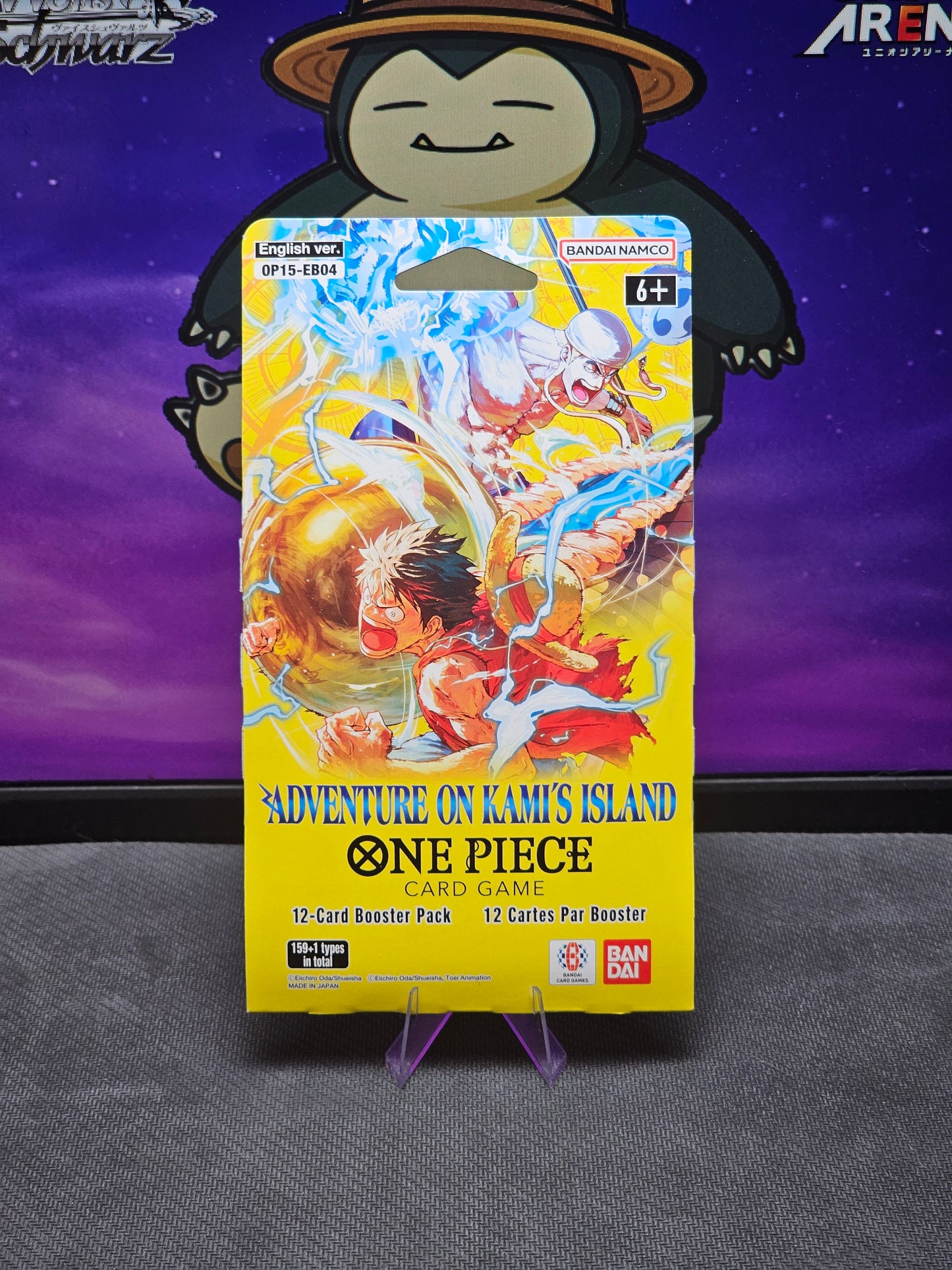 Blister OP 15 Adventure on Kami's Island Sleeved Booster Pack