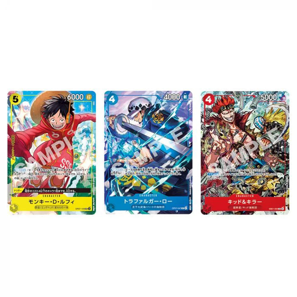 OPTCG The Three Captains VJump 2024 Special 3 Card Set