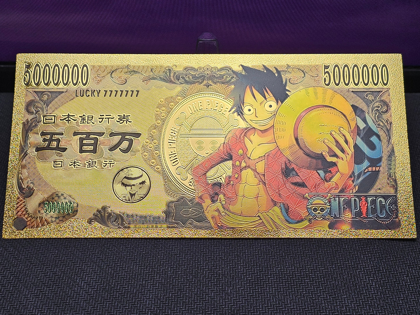 OP Gold Foil Novelty Banknote