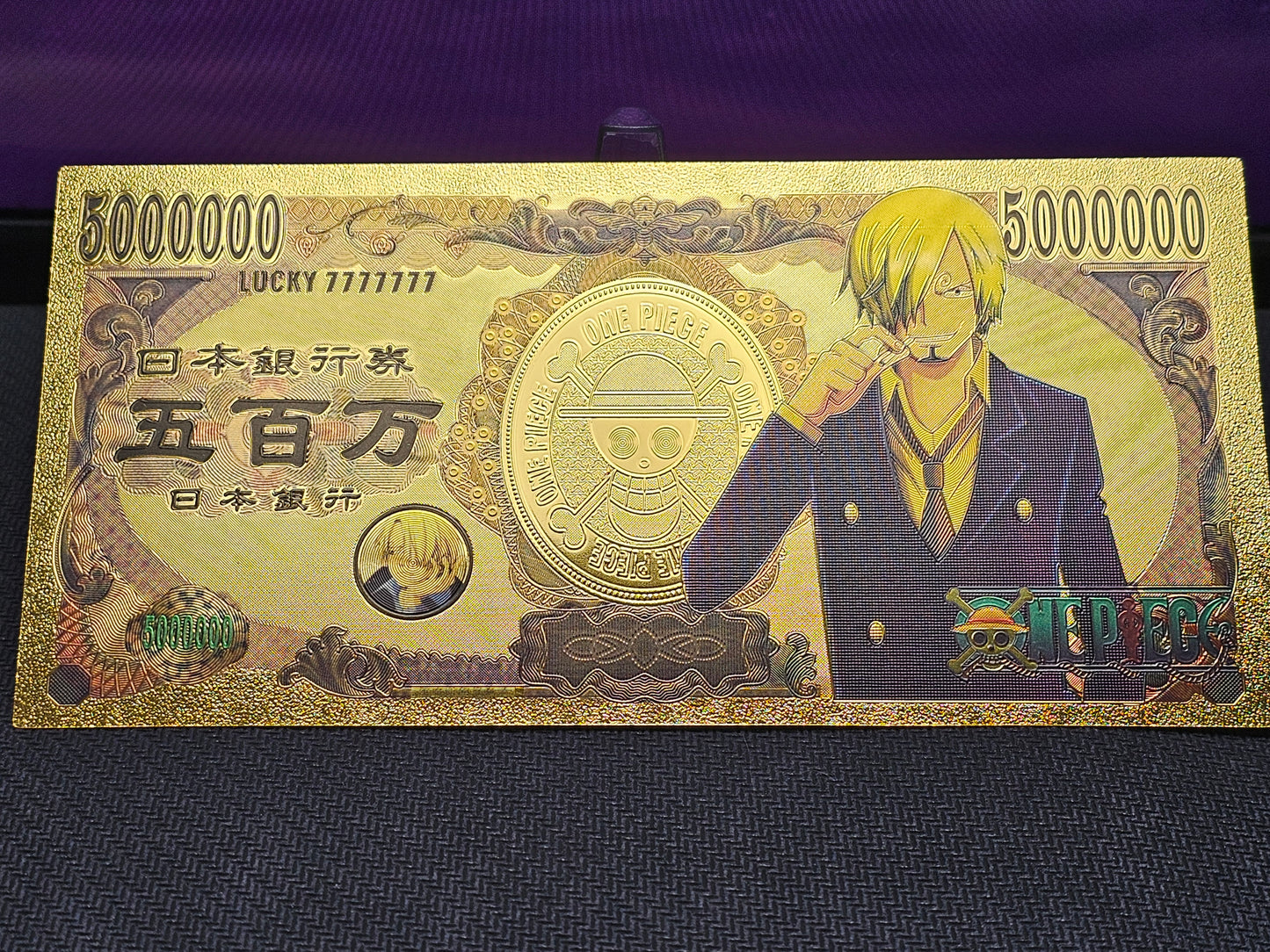 OP Gold Foil Novelty Banknote