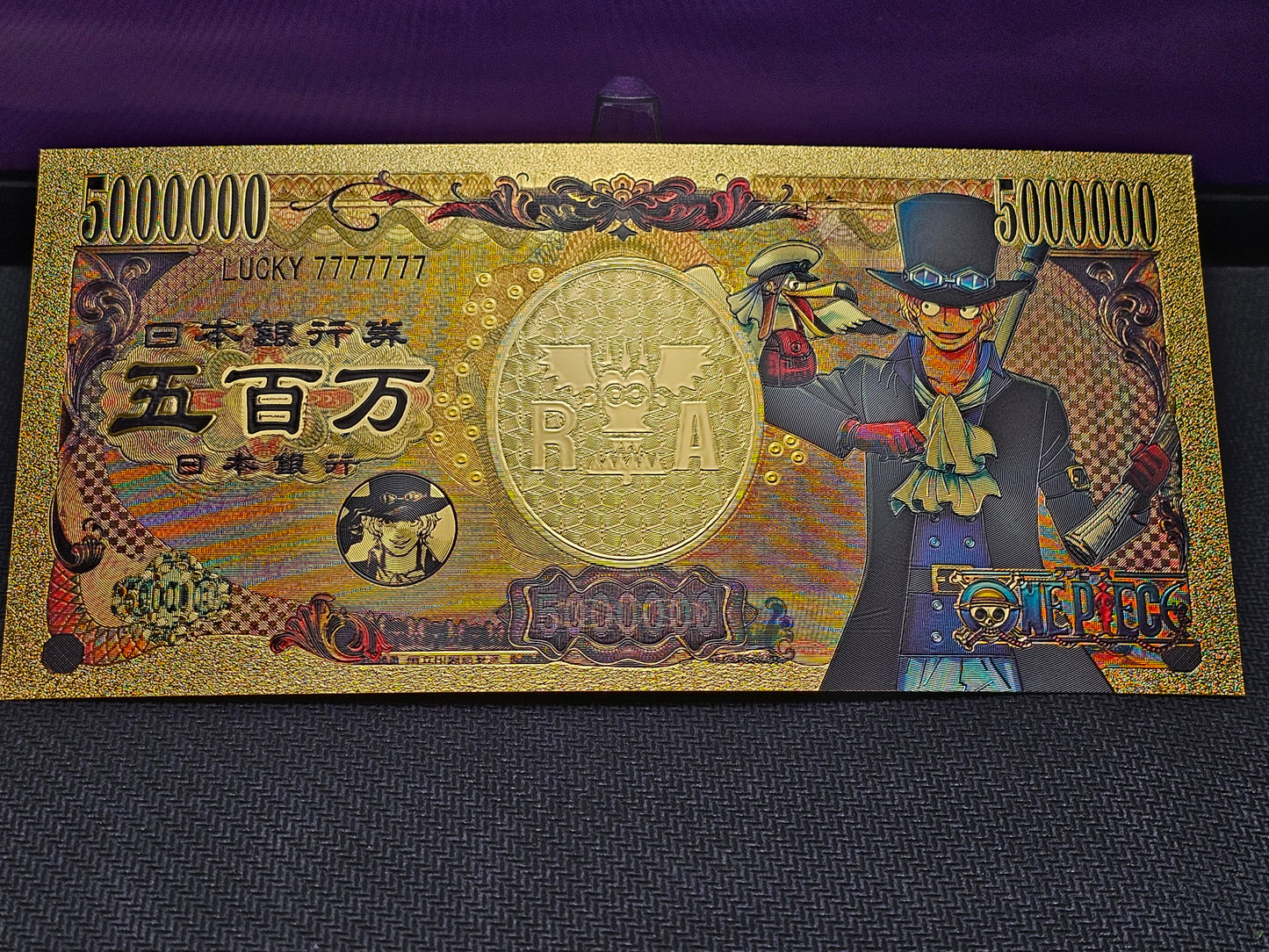OP Gold Foil Novelty Banknote