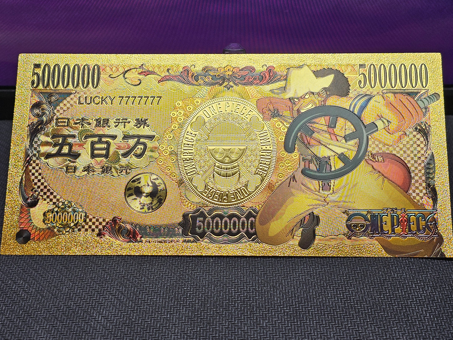 OP Gold Foil Novelty Banknote