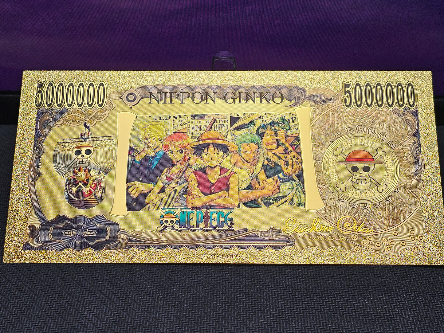 OP Gold Foil Novelty Banknote