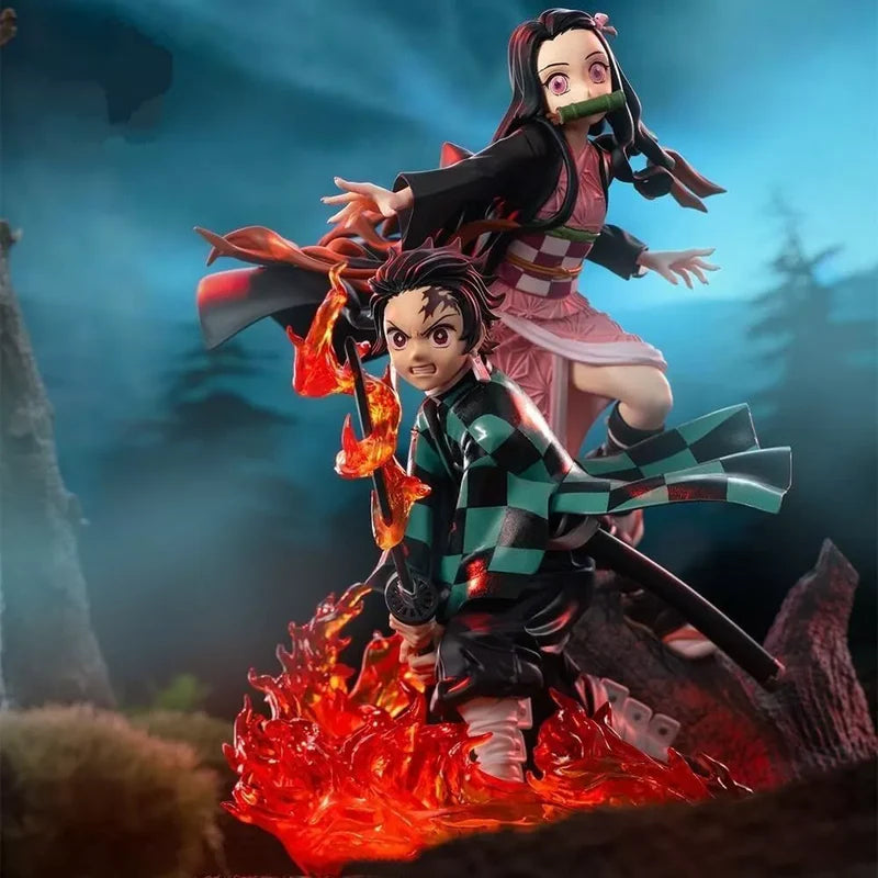 Demon Slayer: Kimetsu no Yaiba - Tanjiro Kamado & Nezuko Kamado Prize Figure SEGA